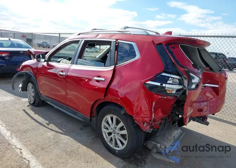 2017 Nissan Rogue Sv из США, поврежденный, VIN JN8AT2MT1HW392138